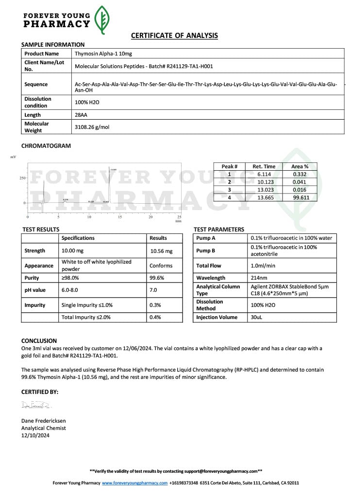Thymosin Alpha-1 (10mg)