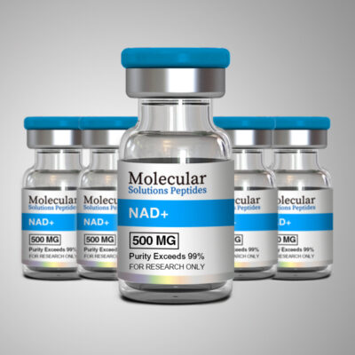 NAD+ (500mg) - 10ml vial 5-Pack (Adjusted pH)