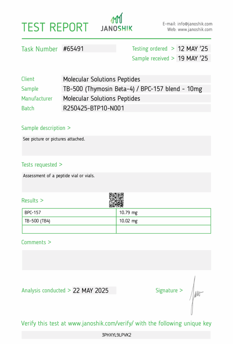 BPC-157-TB-500 10mg #65491