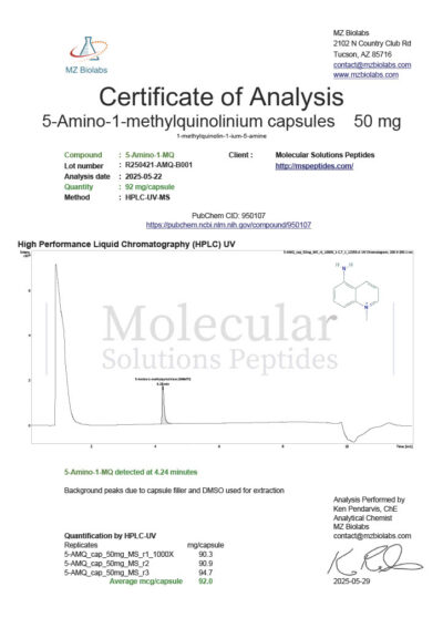 5-Amino-1-MQ_capsules_50mg_R250421-AMQ-B001_2025-05-29_COA