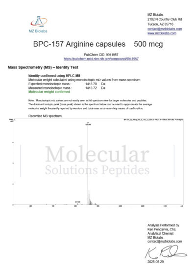 BPC-157_capsules_500mcg_R250421-BPA-B001_Ident