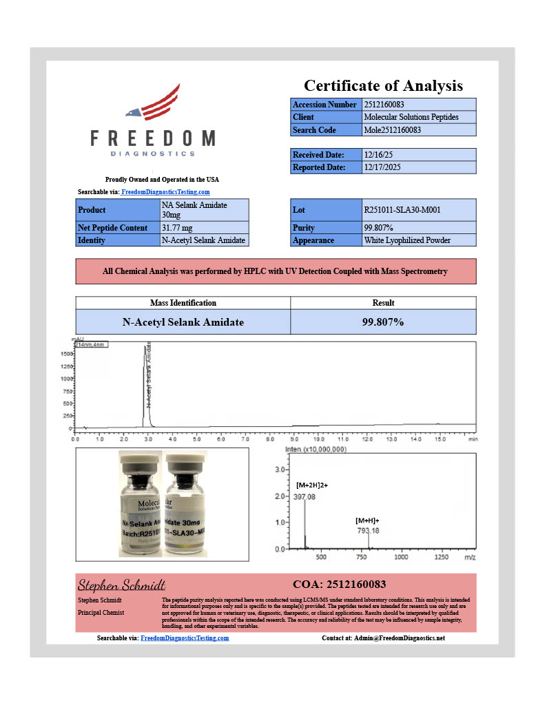 Spray Kit N-Acetyl Selank Amidate 30mg - Image 2