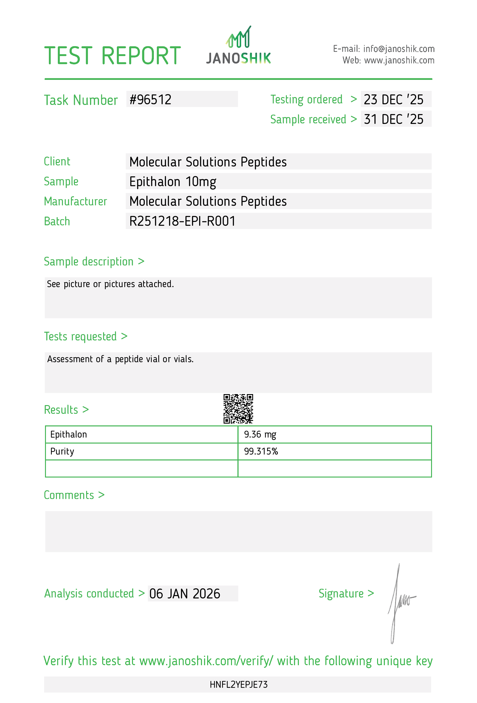 Spray Kit Epithalon (10mg) - Image 3