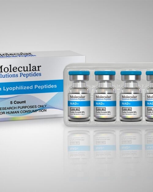NAD+ (1000mg) - 10ml vial 5-Pack (Adjusted pH)