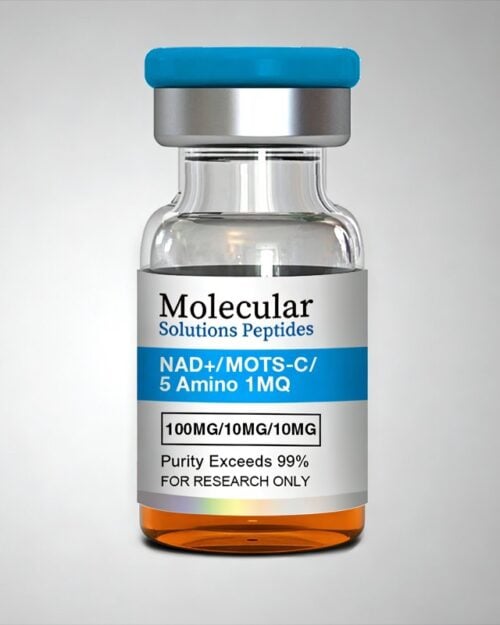 NAD+ / MOTS-C / 5-Amino-1MQ – Blend