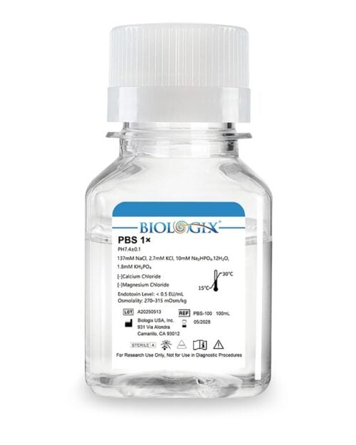 Phosphate Buffered Saline (Biologix) 100ml